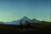 Bohmische Landschaft, Caspar David Friedrich